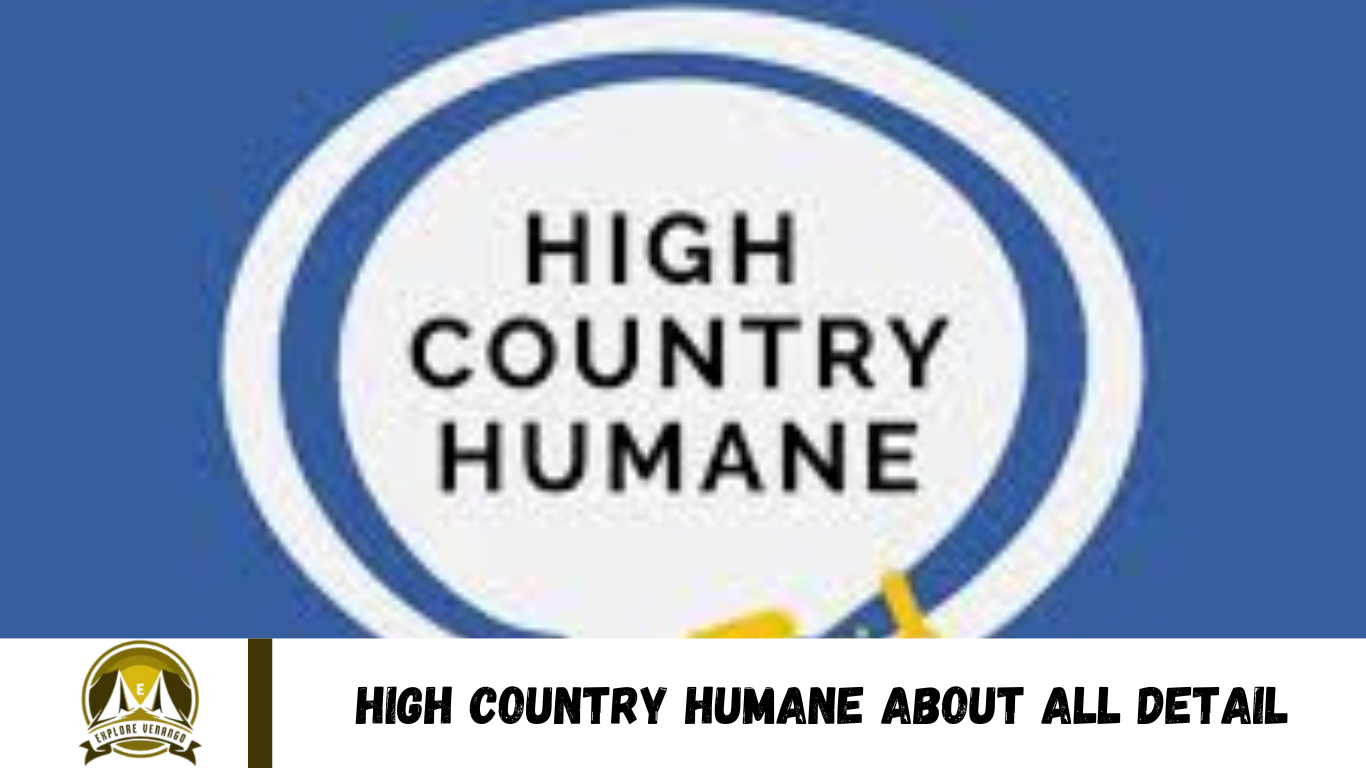 High Country Humane About All Detail